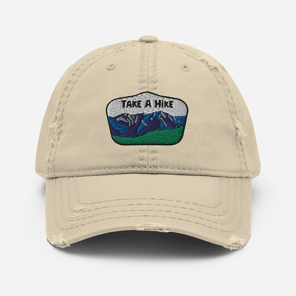 Thumbnail: Take A Hike Distressed Dad Hat