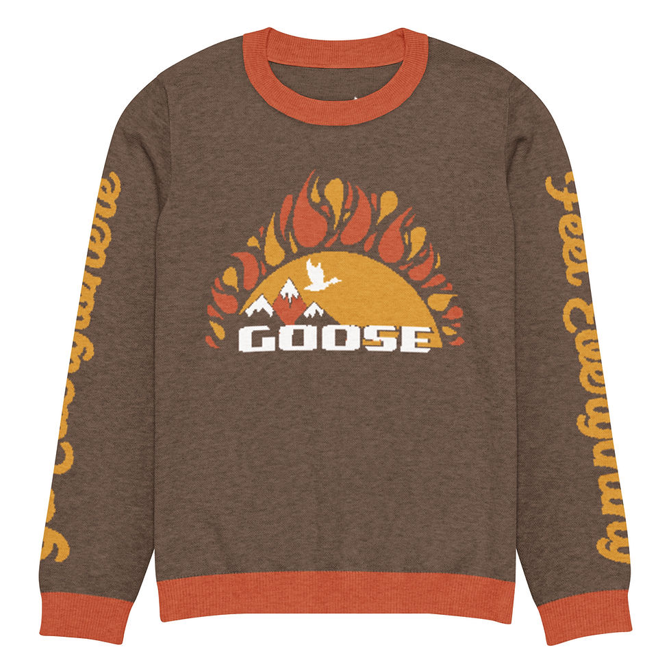 Thumbnail: Western Sun Knitted Crew Neck Sweater