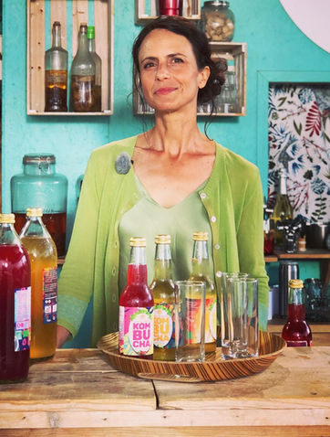 Création graphique étiquette kombucha - L'eau à la bouche - France 3 - Télé 1