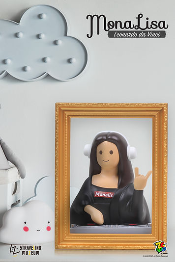 ZCWO Mona Lisa 400% DJ 26cm フィギュア ZC422 ZC World Figure Mona Lisa 400% - GID – Urban Attitude