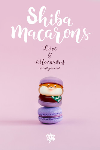 Shiba Macarons Blind Box 柴犬マカロン フィギュア Shiba Macarons Blind Box | store