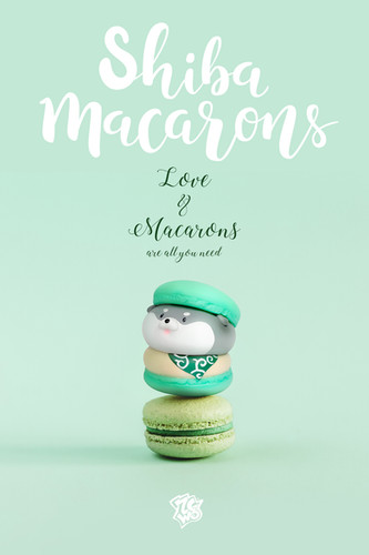 Shiba Macarons Blind Box 柴犬マカロン フィギュア Shiba Macarons Blind Box | store