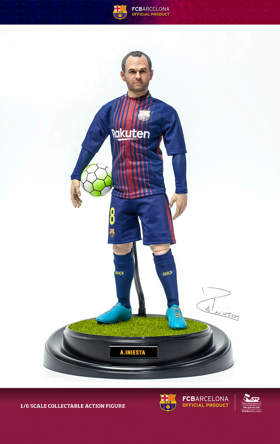 Thumbnail: FCBarcelona 2017/18 - A.Iniesta (Limited Edition)