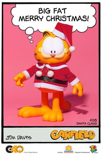 Garfield Vampire Master Series 01 ソフビ Figura Garfield Master