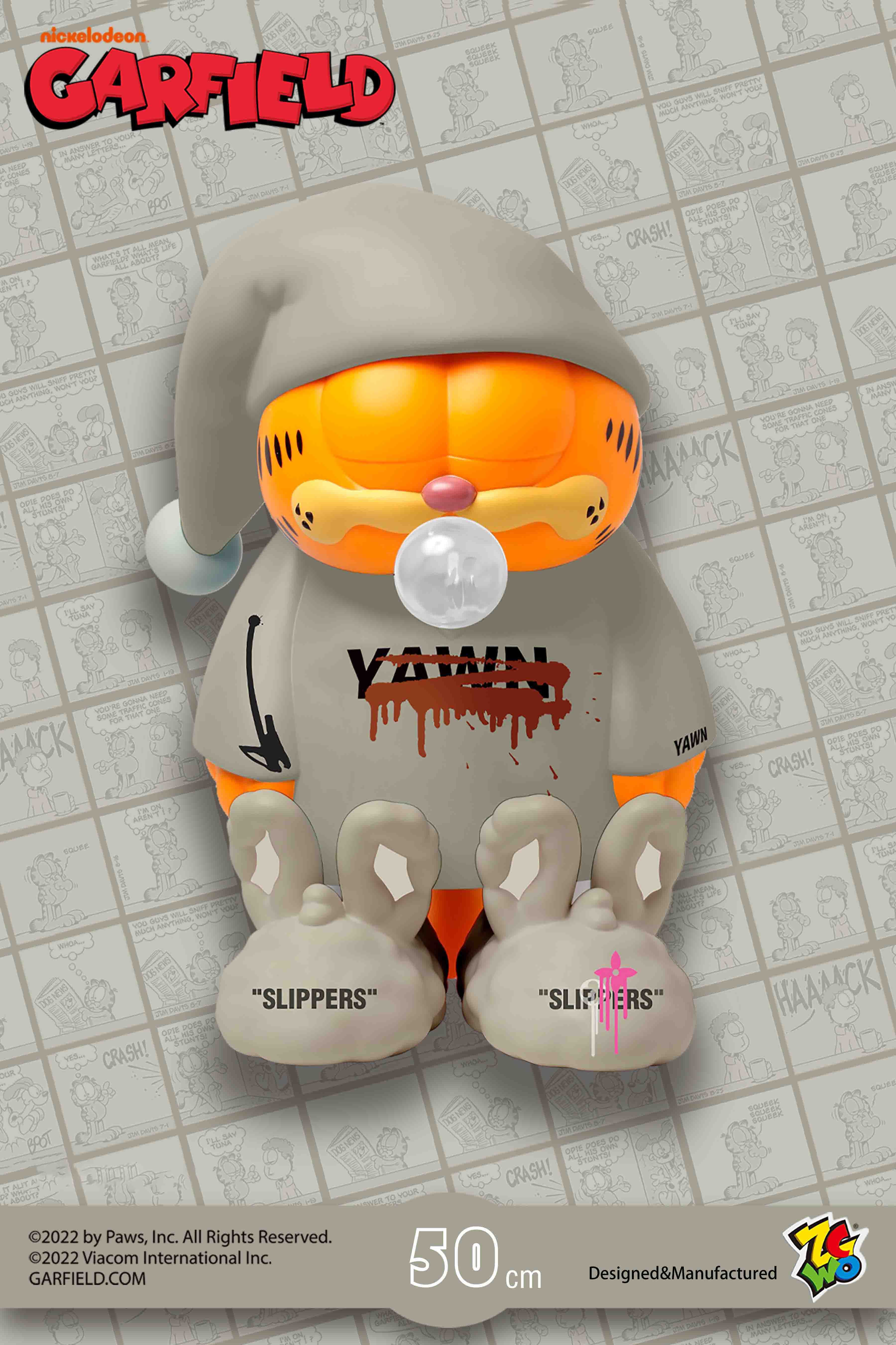 Garfield "I am not Sleeping" 50cm Yawn