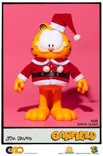 ガーフィールド カヴェマンマスターシリーズ ソフビ Garfield - Master Series 08 (Santa Claus) | store
