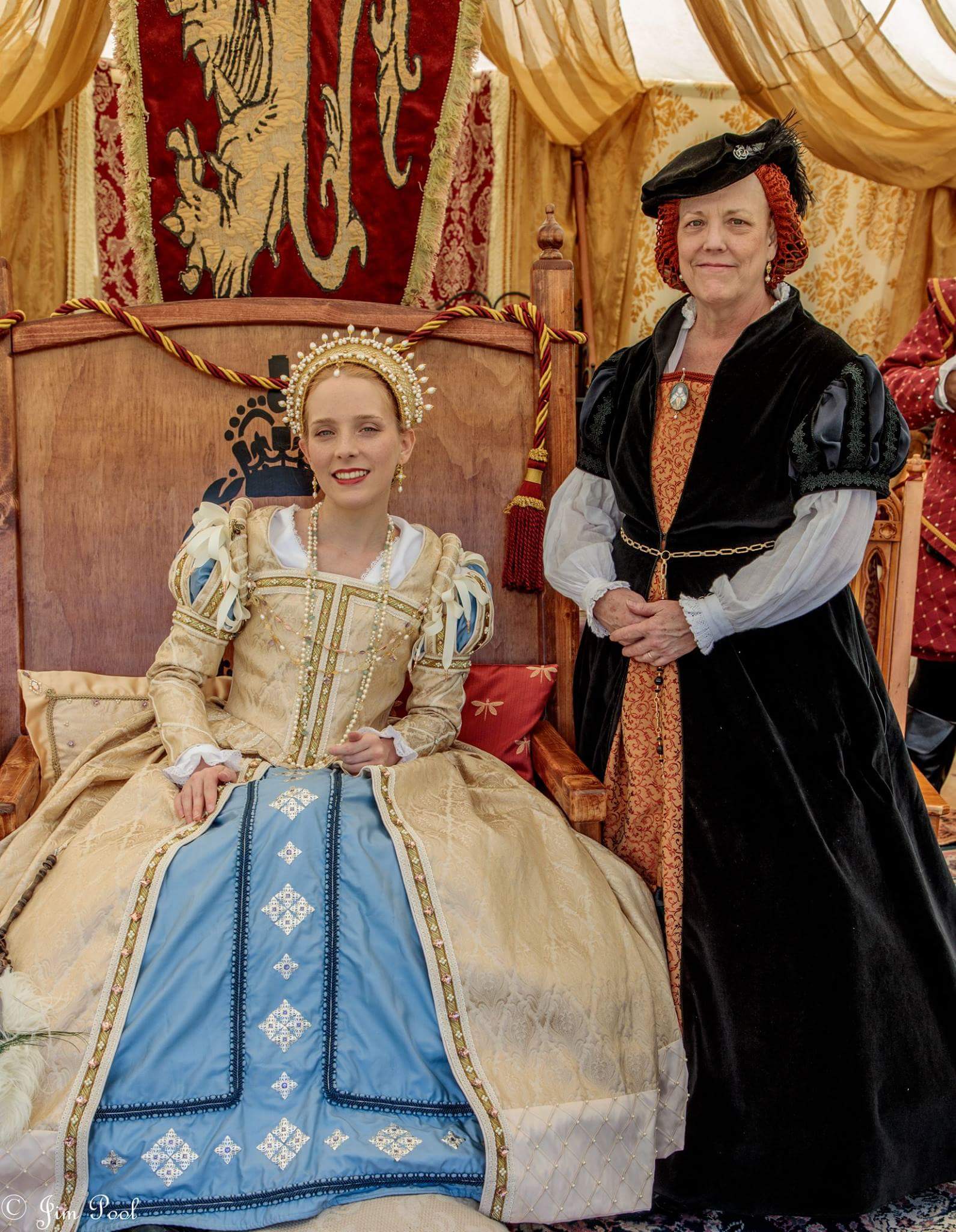 Queen Elizabeth I & Kat Ashley