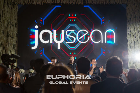 Celebrity Jay Sean entertainment at Euphoria Global Events luxury wedding in Malaga