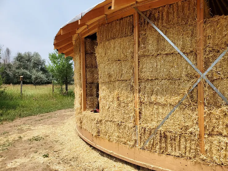 House Made From Green Building Material