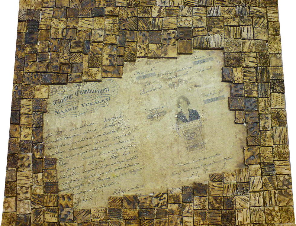 Fırınlanmış Şamot Plaket