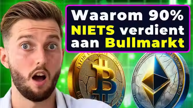 YouTube thumbnail on the Bitcoin bull market.