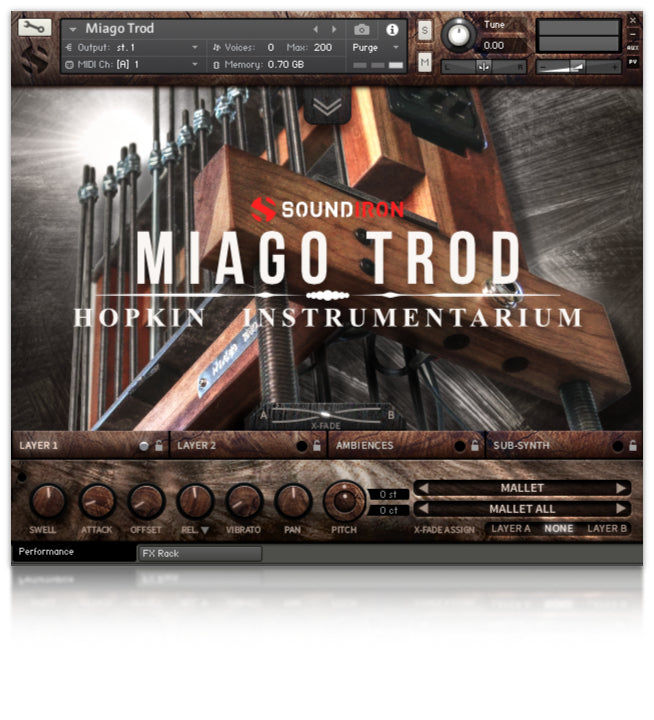 Thumbnail: Soundiron Miago Trod - unique tuned percussion for Kontakt NKS