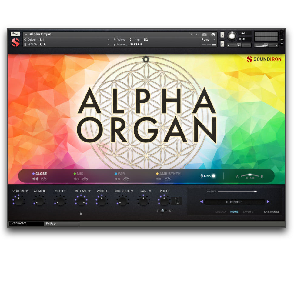 Thumbnail: Soundiron Alpha Organ - lush organs for Kontakt NKS (VST, AU, AAX)