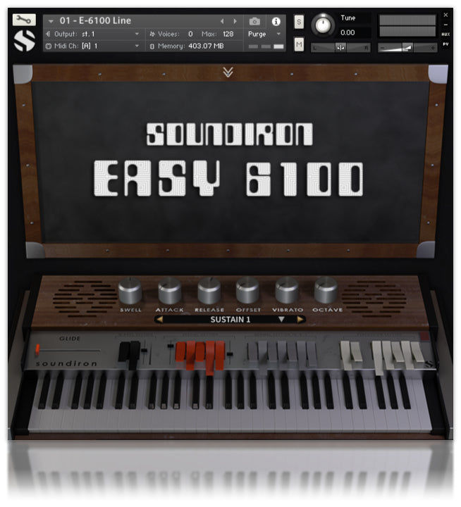 Thumbnail: Soundiron Easy 6100 - vintage 1970s Italian synthesizer for Kontakt