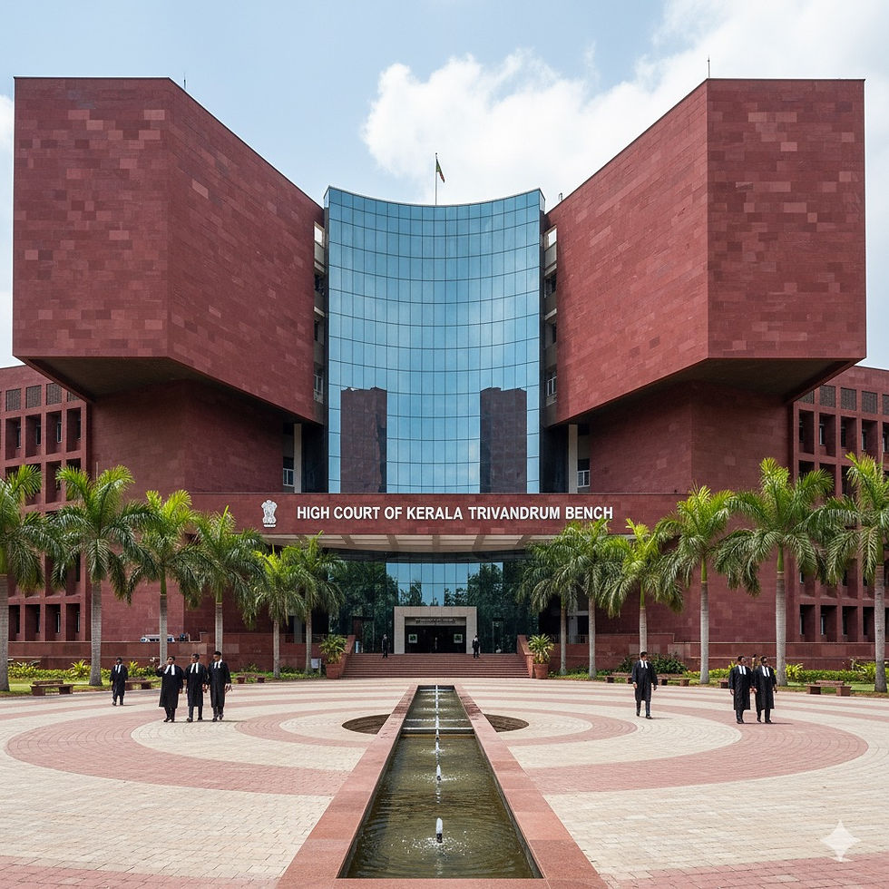 Trivandrum High court Bench building made with the help of AI