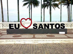 Praça das Bandeiras no Gonzaga