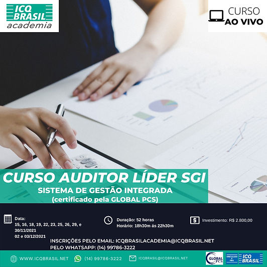 AUDITOR LÍDER SGI - Sistema de Gestão Integrada