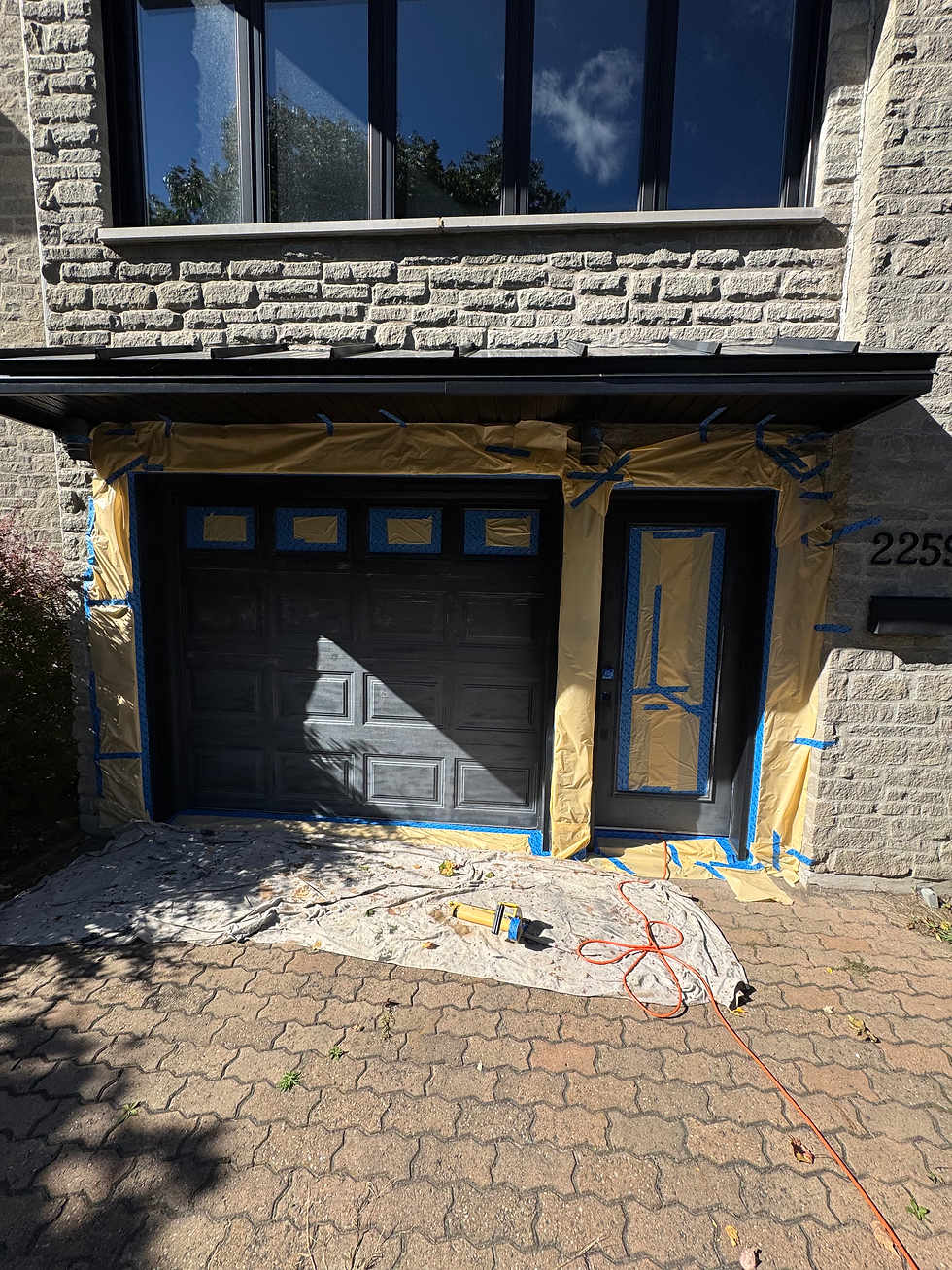 Projet de peinture extérieure