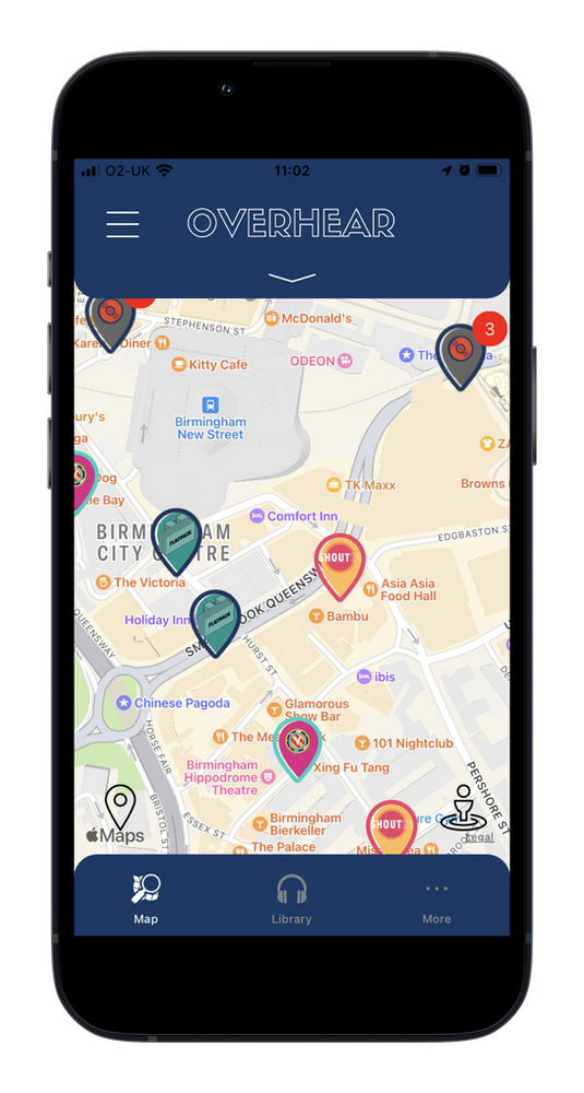 Movement and points illustration