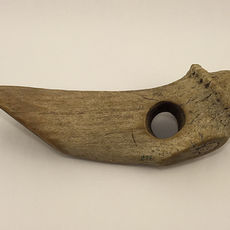 Neolithic Antler Scraping Tool