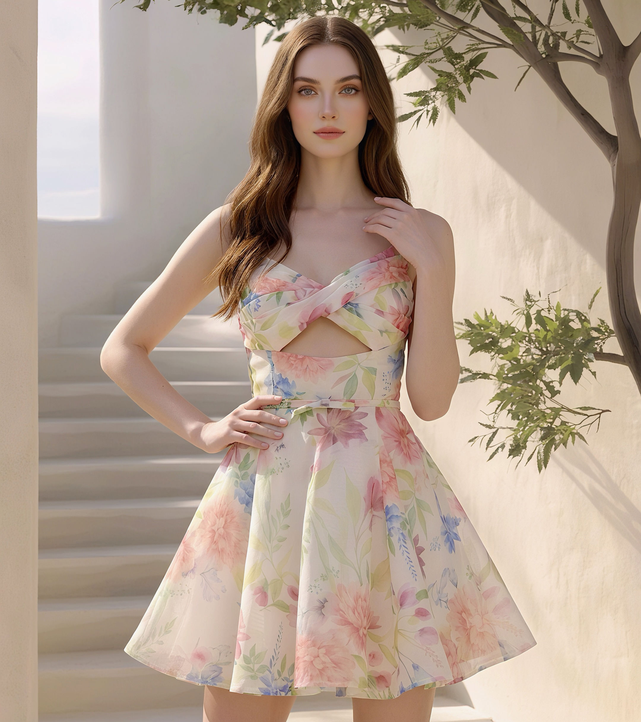 VESTIDO NEREA MULTICOLOR 