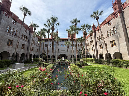 The Lightner Museum courtyard is a true hidden gem.