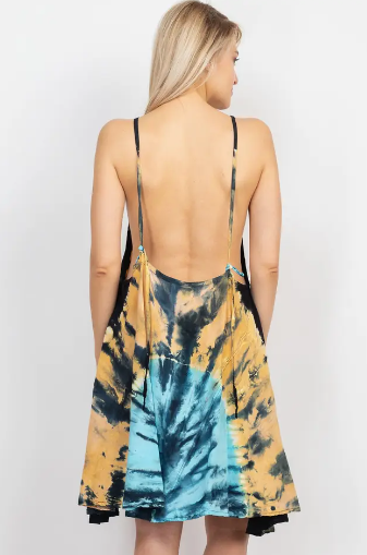 Thumbnail: Tiedye Trapeze Dress