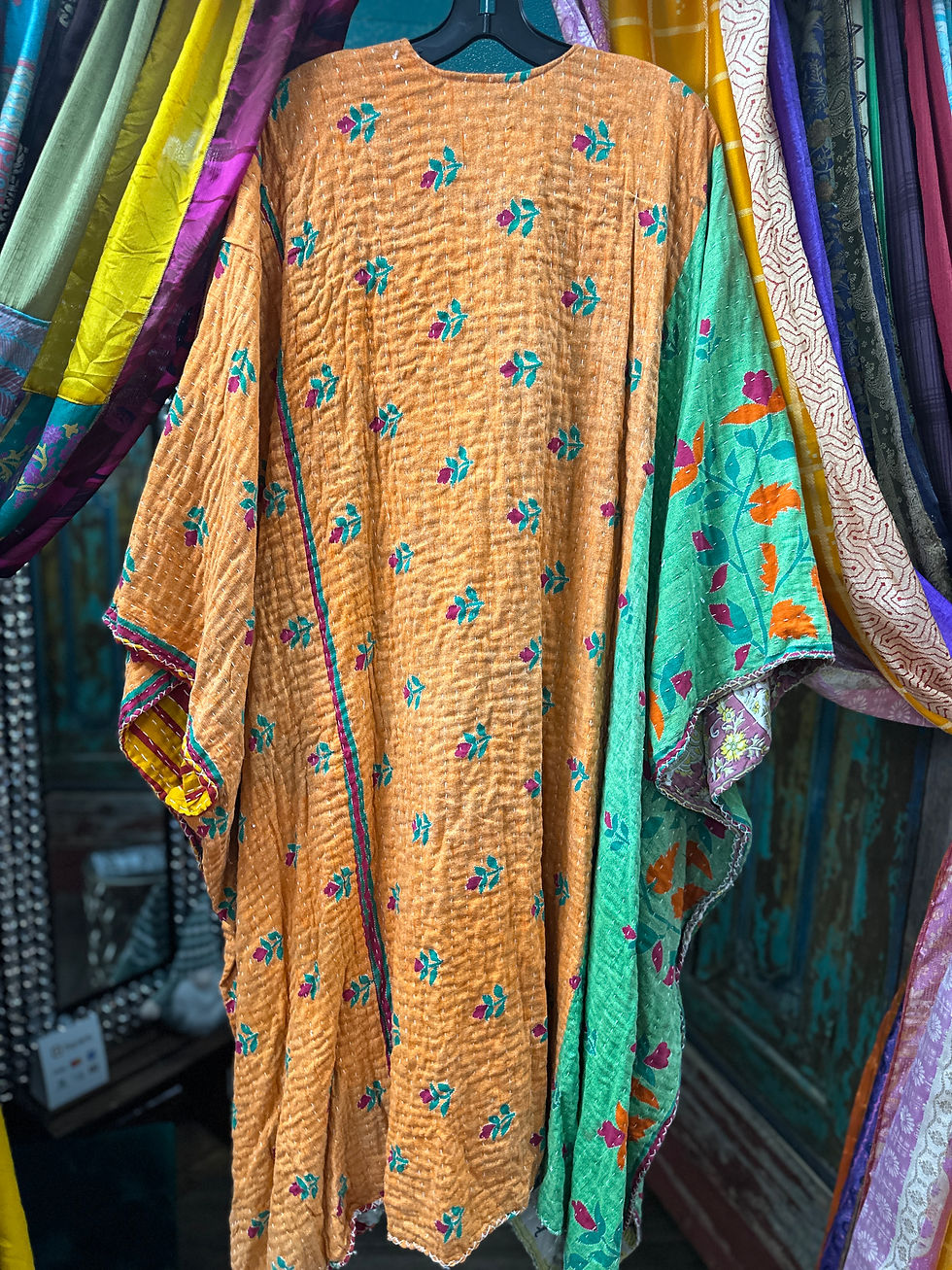 Thumbnail: MGC - Reversible Kantha Jacket Kimono