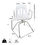 Miniature : Chaise de douche pivotante 812207