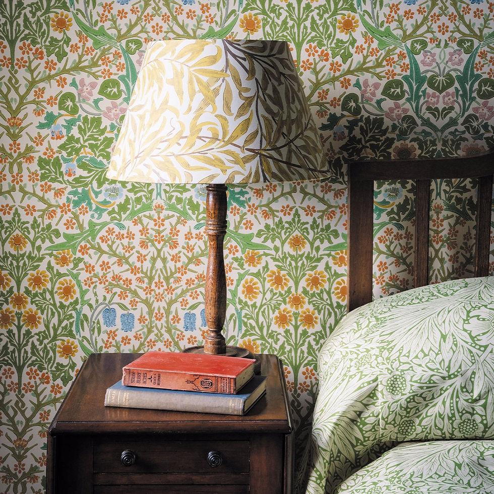 Thumbnail: Morris & Co Blackthorn Wallpaper
