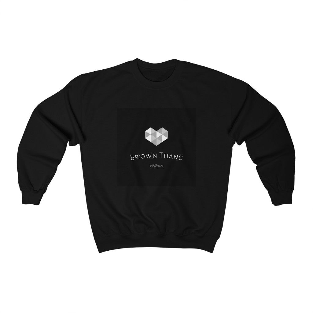 Urtrillionaire Br'own Unisex Heavy Blend™ Crewneck Sweatshirt