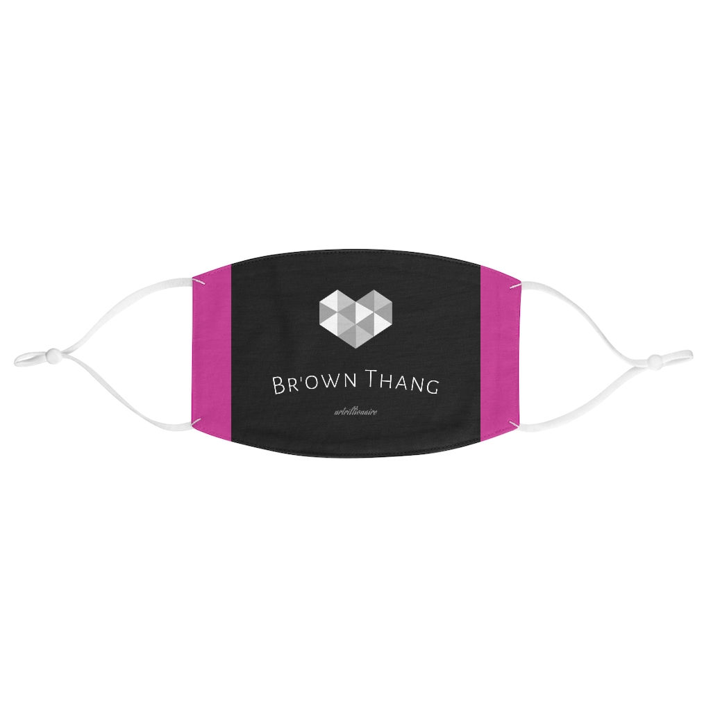 Br'own Fabric Face Mask