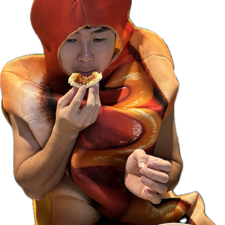 ホットドックに変身