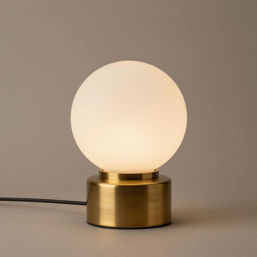 Orbital Brass Luminaire