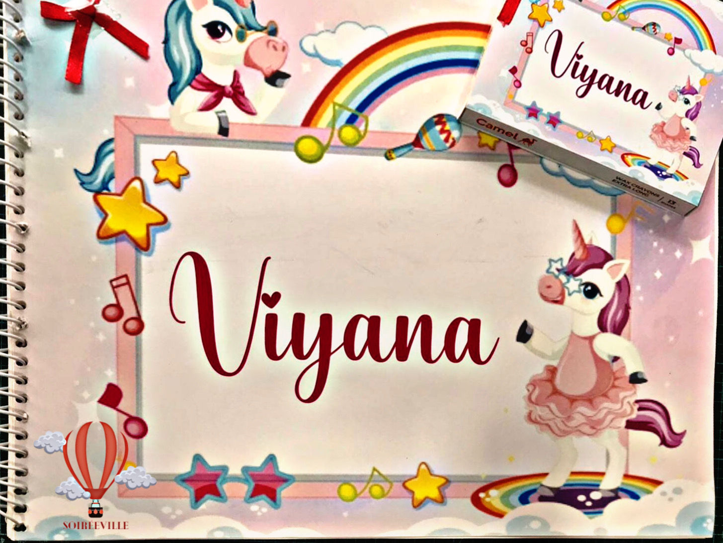 Drawing Book & Colours Set