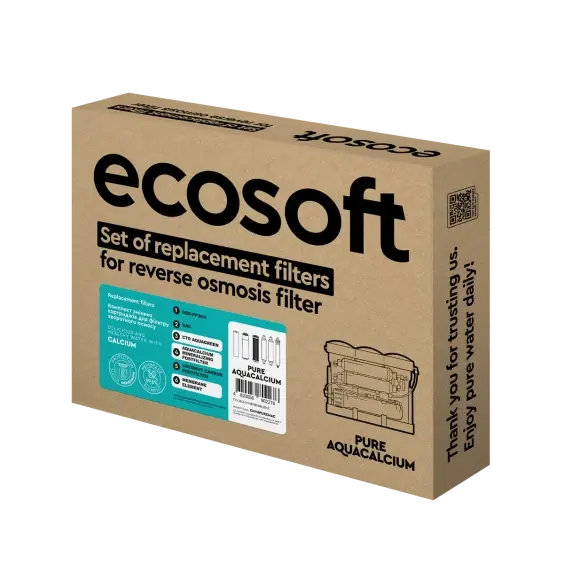 Комплект картриджів Ecosoft PURE AquaCalcium Mint "12 місяців"