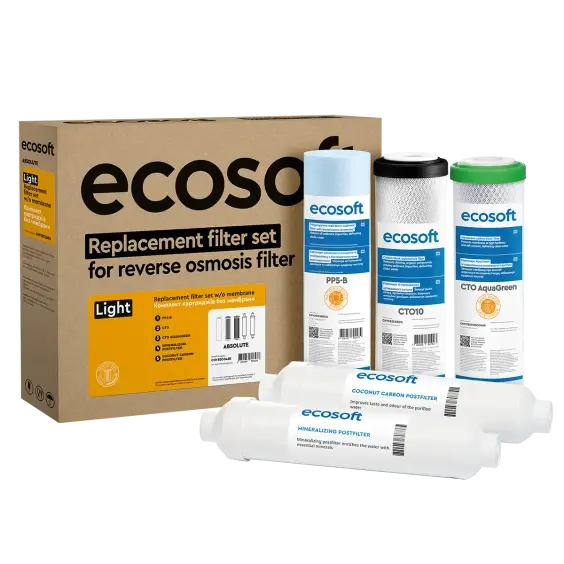 Комплект картриджів Ecosoft Absolute "6 місяців"