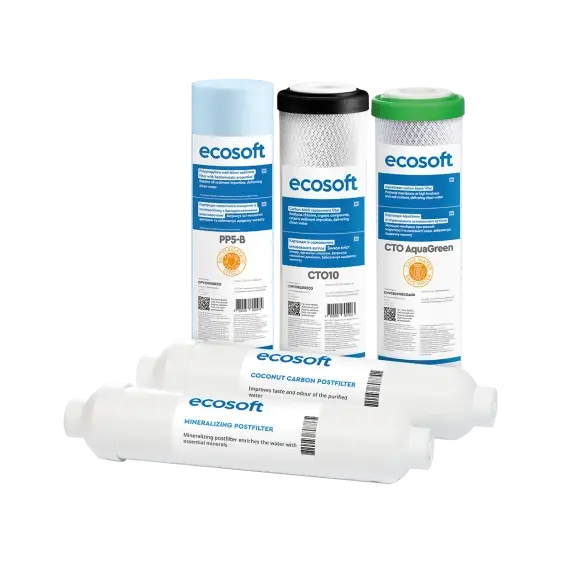 Комплект картриджів Ecosoft Absolute "6 місяців"