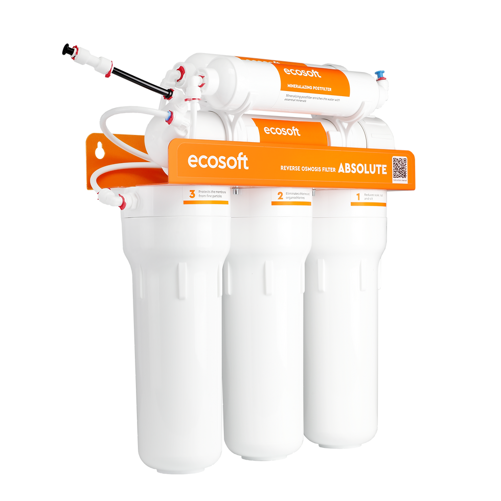 Прев'ю: Фільтр зворотного осмосу Ecosoft Absolute з мінералізатором