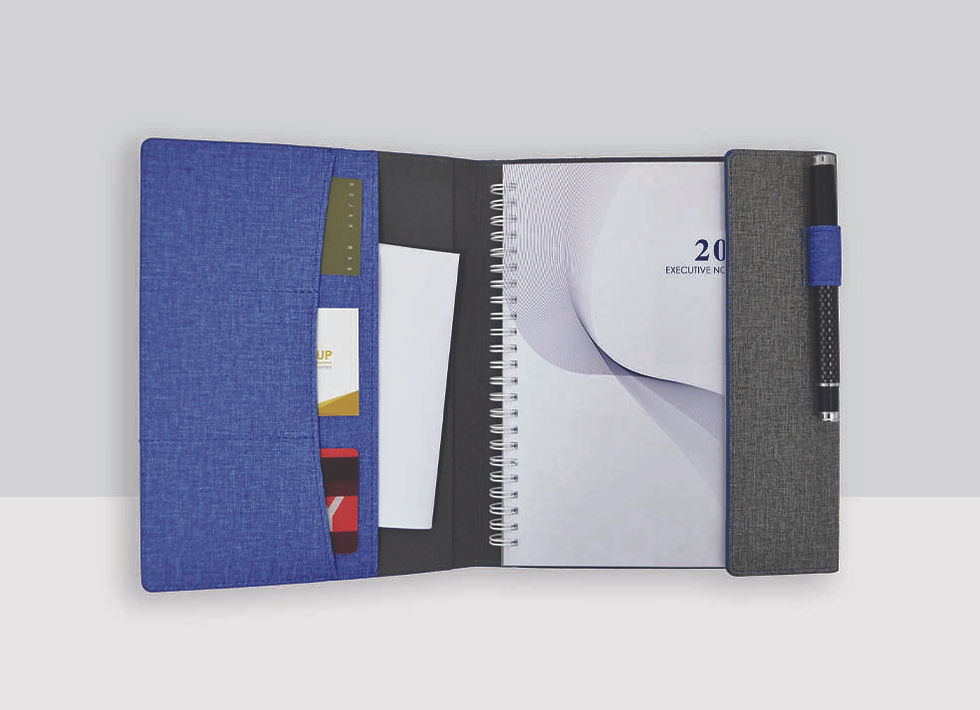 Thumbnail: (A5) Tri-Fold Executive Cover PU12