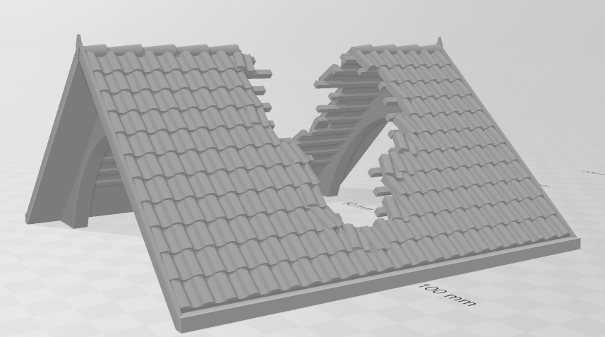 Thumbnail: Oosterbeek Semi Detached Houses (STL file)