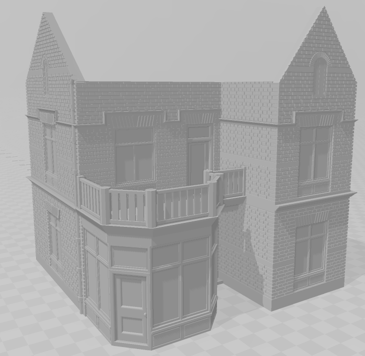 Thumbnail: Oosterbeek Villa 01 (STL file)