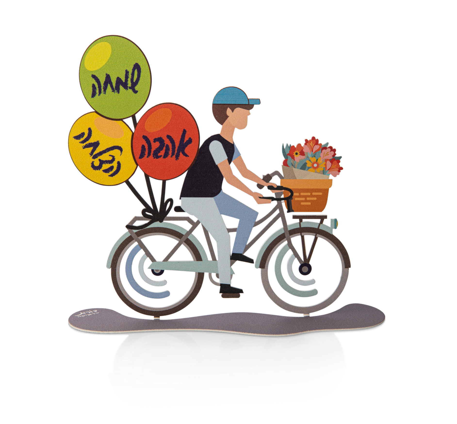 רוכב אופניים משלוח של ברכות P-100