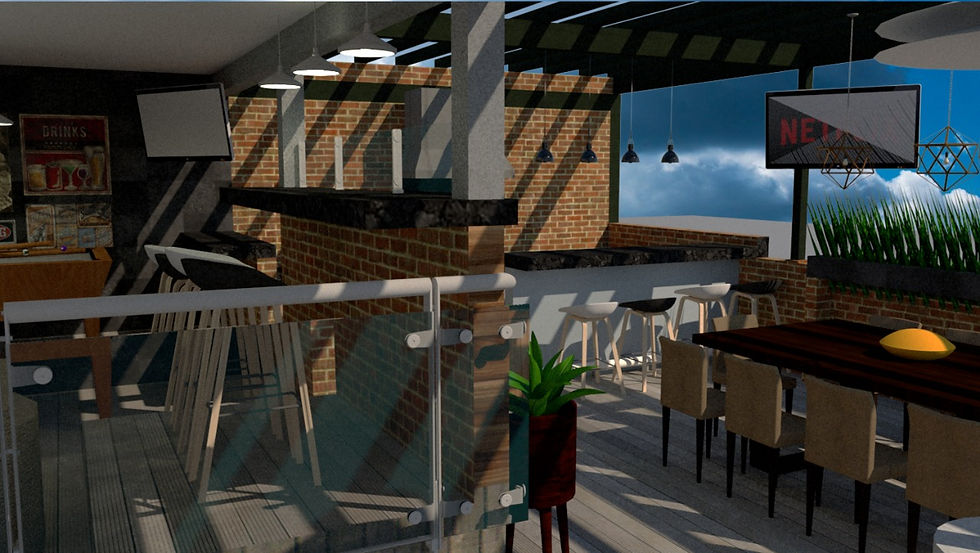 PERSPECTIVA DE TERRAZA
