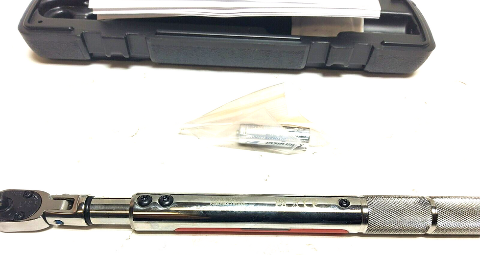 Thumbnail: New Snap-on™ 1/4" drive 25 ft lb 300 in lb TECHANGLE Torque Wrench ATECH1FS300