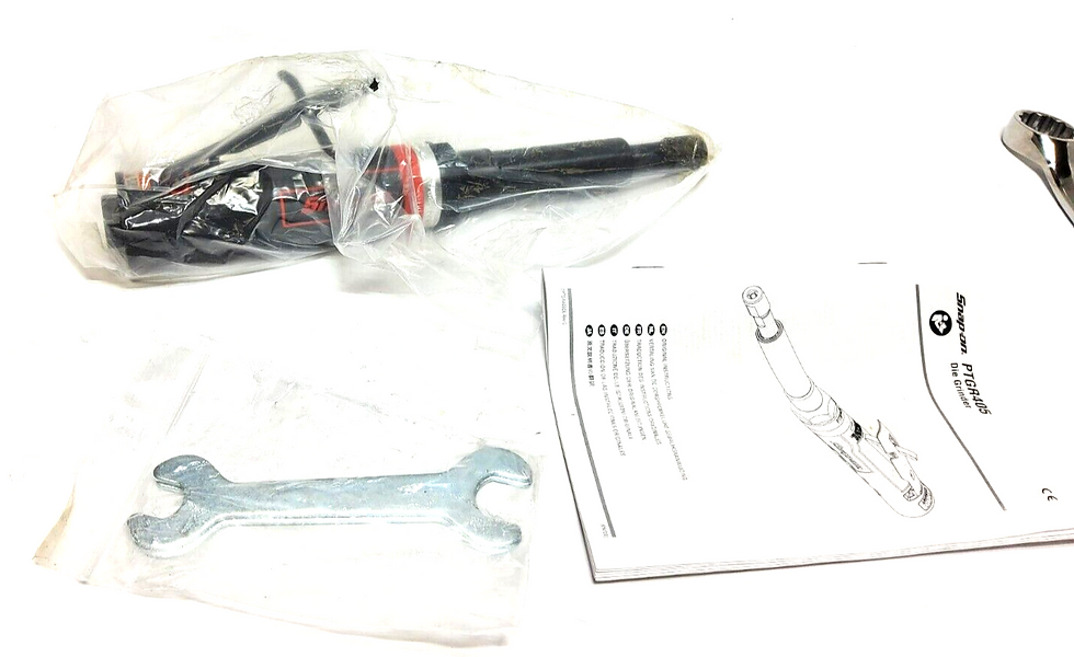 NEW Snap-on™ PTGR405 1/4" collet Air powered straight die grinder Extended Reach