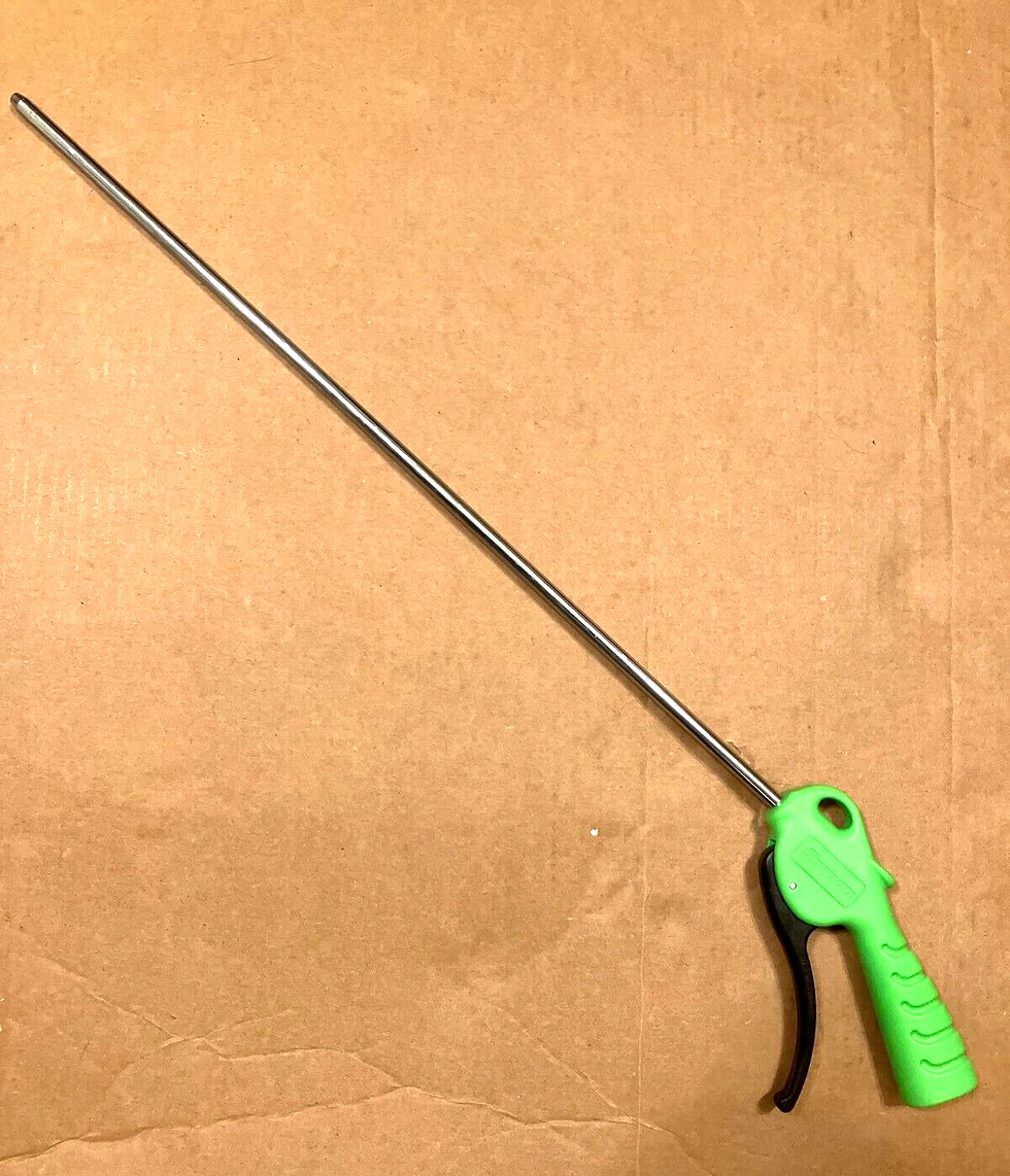New** Snap-on Green AT4113 19" Straight Tube Air Blow Gun
