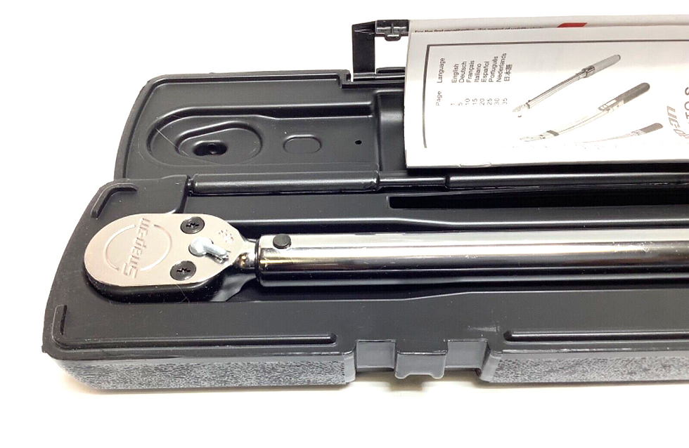 Thumbnail: New Snap-on QE3R250G 1/2" Drive 50 - 250 ft lb Click-Type Micro Torque Wrench