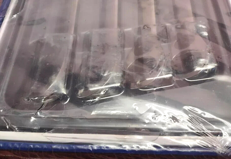 Thumbnail: NEW Blue-Point BOERM704 12-Point Metric 15° Offset Ratcheting Wrench Set Sealed