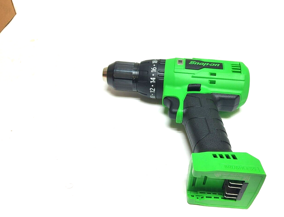 Thumbnail: New Snap-on™ Lithium Ion CDR9050GDB 18V 18 Volt cordless 1/2" Capacity Drill